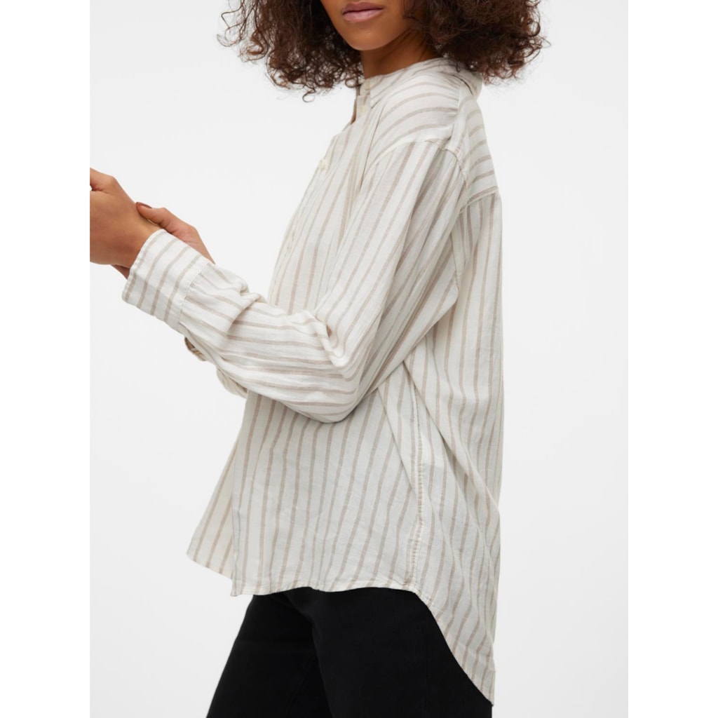 Camisa lino mujer