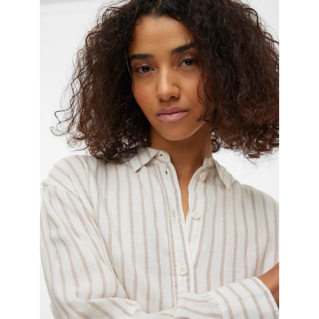 Camisa lino mujer