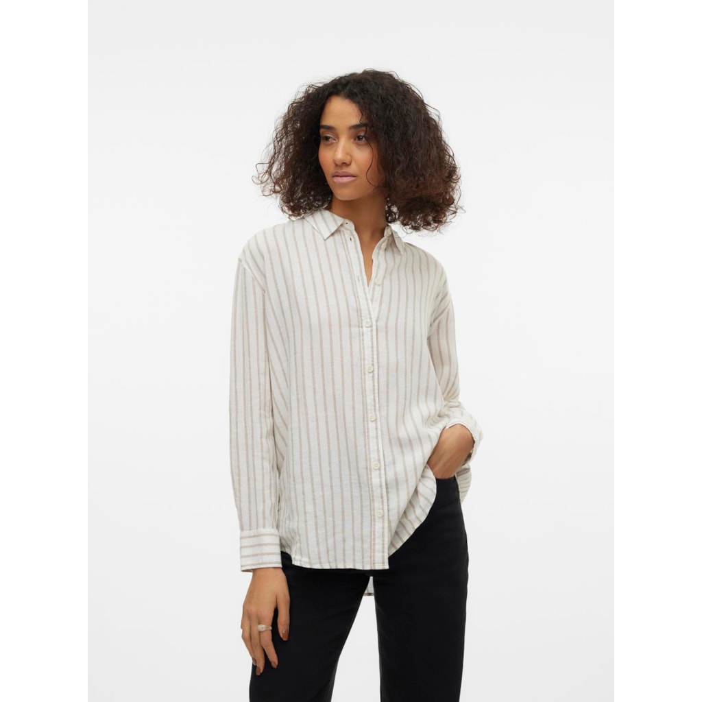 Camisa lino mujer
