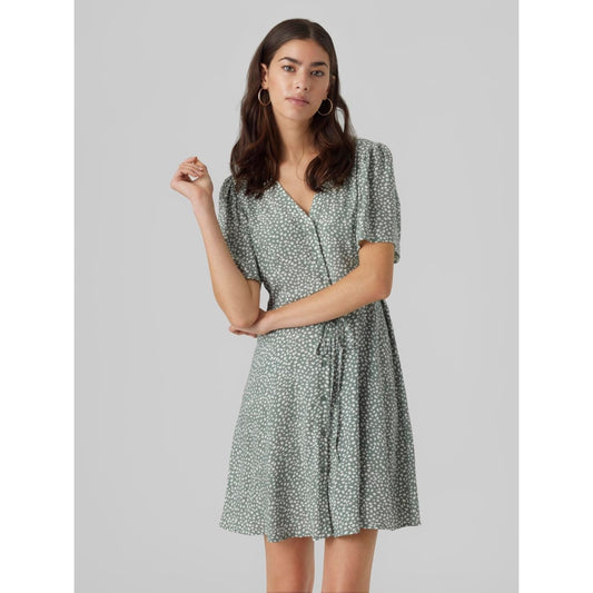 Vestido camisero corto
