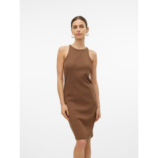 Vestido sin mangas de mujer