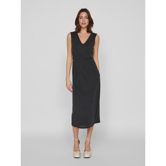 Vestido sin mangas de mujer midi